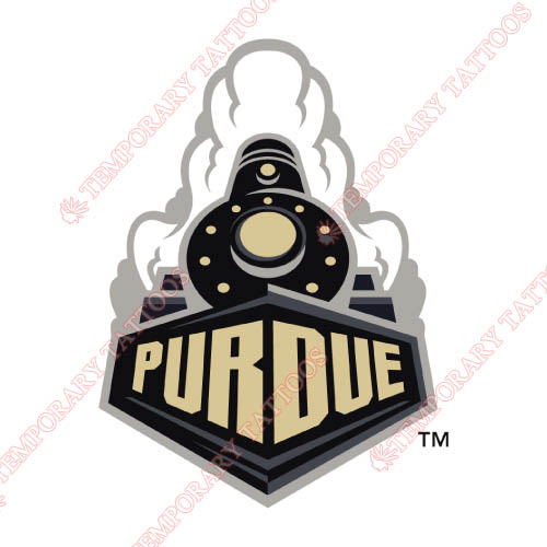 Purdue Boilermakers Customize Temporary Tattoos Stickers NO.5948
